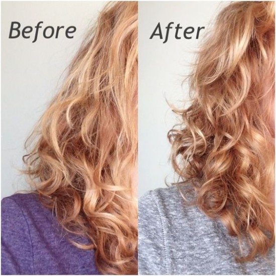castor oil for hair growth before and after
