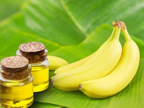 castor oil and banana hair mask