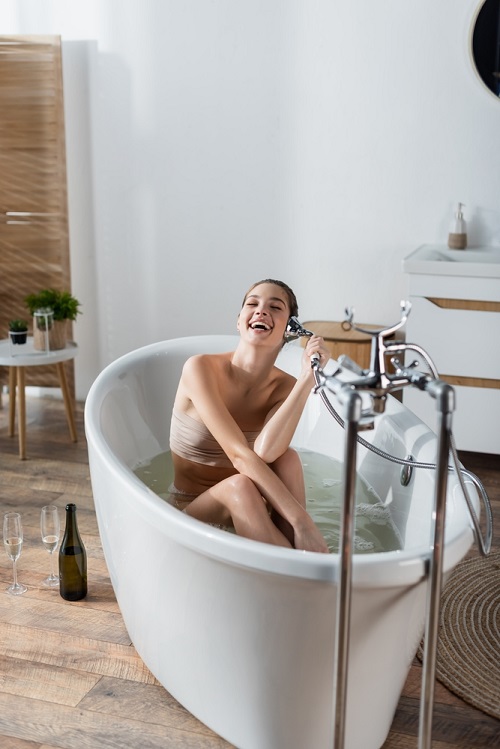 Girl Bath