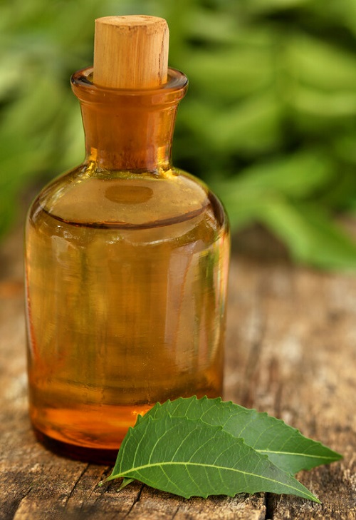 Neem Oil on Belly Button