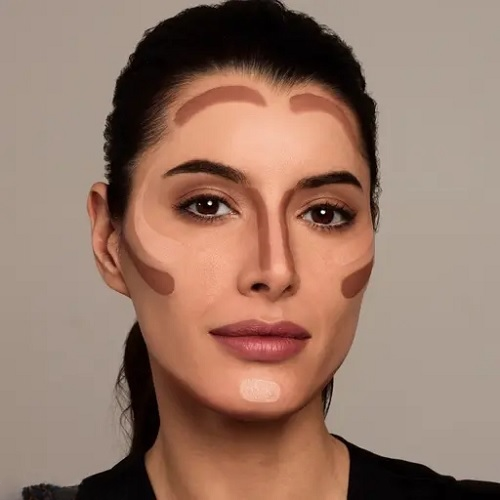 contour for long face
