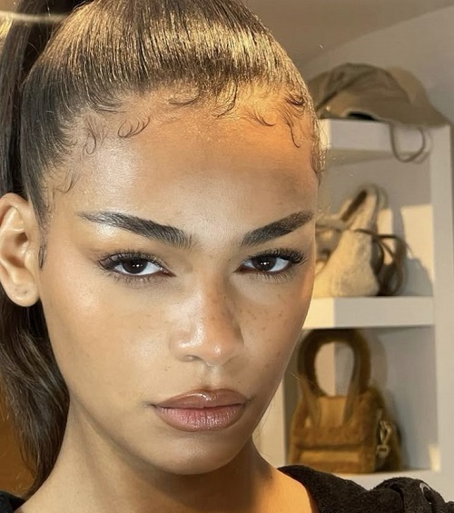 Straight Brow Shape