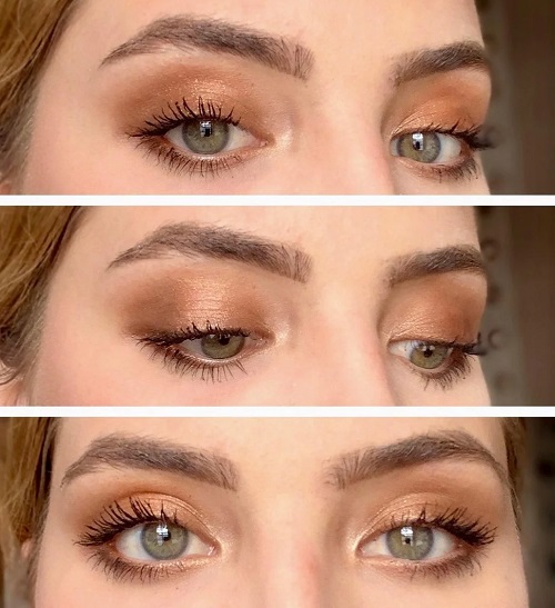 Copper Eye Makeup