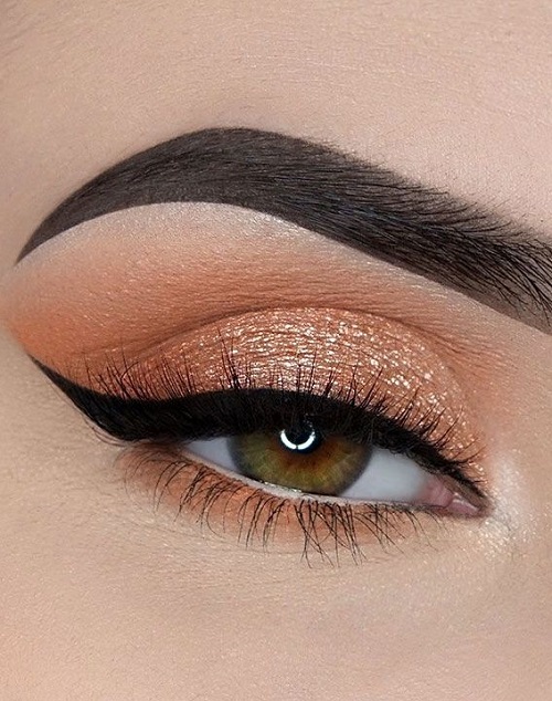shimmer eye makeup