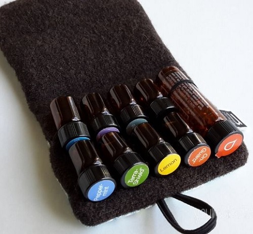 DIY essential oil roller bag ideas 4