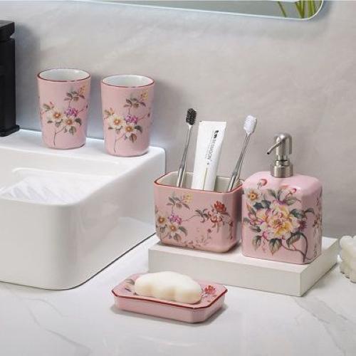 floral bathroom kit 2