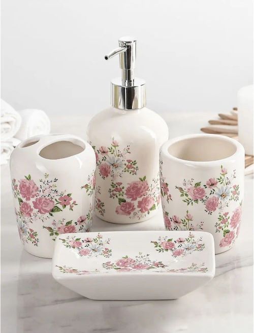 floral bathroom kit 4
